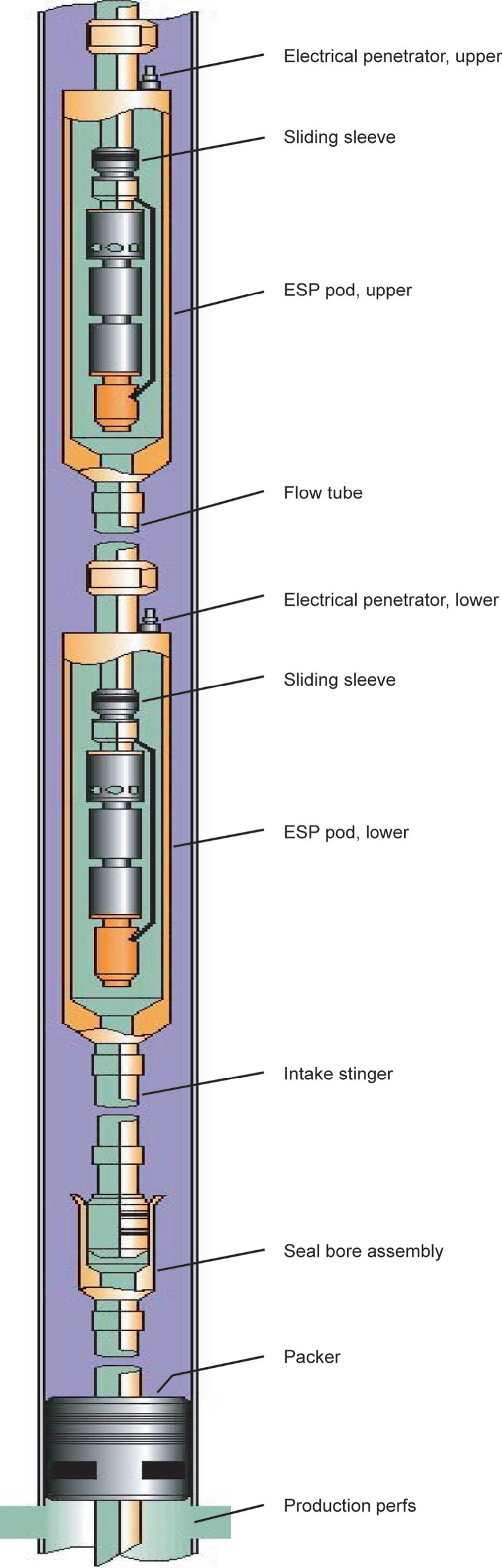Esp Inlet Plenum Alternate ESP configurations | Society of Petroleum Engineers (SPE ...