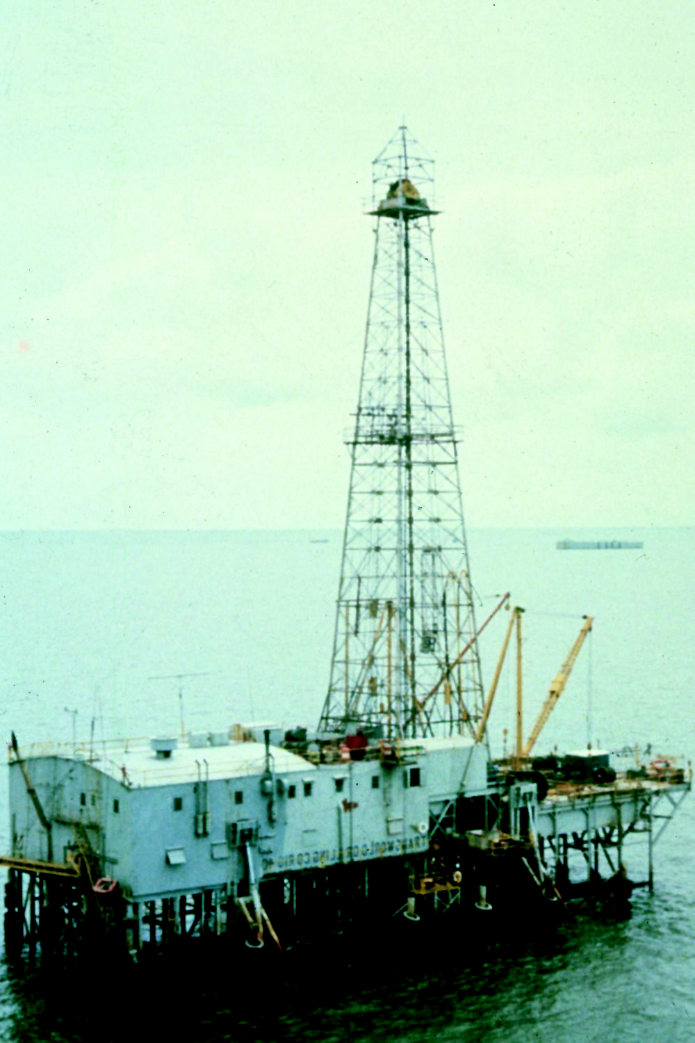 Convertet Oil Rig History of offshore drilling units | Society of Petroleum Engineers ...