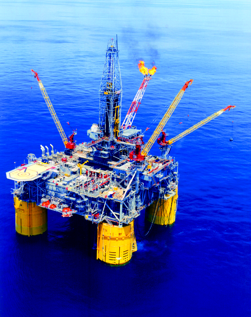Oil Rig Example History of offshore drilling units | Society of Petroleum Engineers ...